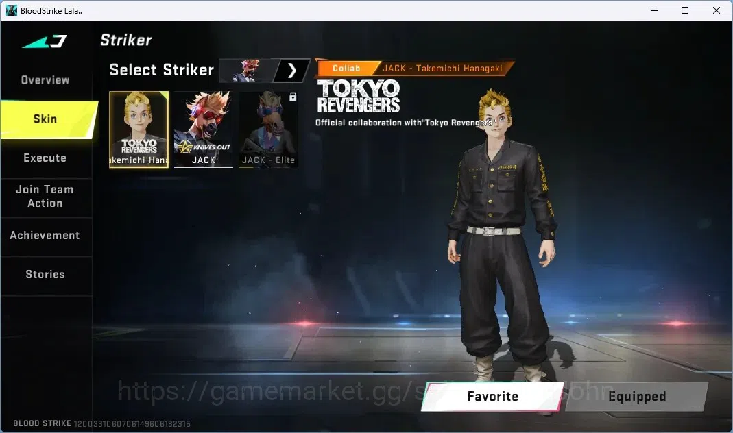 Blood Strike Accounts ASIA | 1 TR GUN: MCX | 1 TR STRIKER: JACK | 1 ULTR image 7