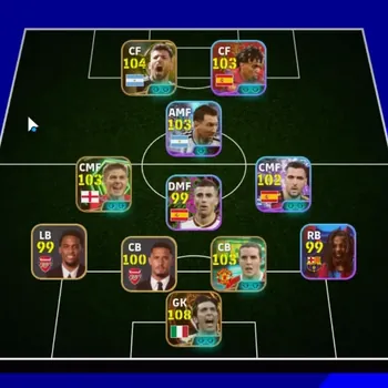 eFootball Accounts Legends & Iconic Players Android|Big Time Gianluigi Buffon Jul'06|Epic Aguero,Steven