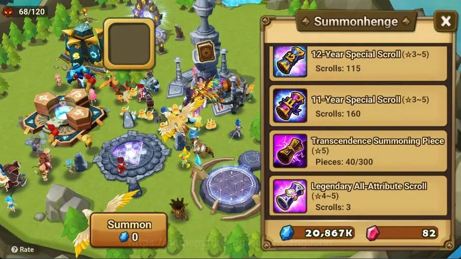 Summoners War: Sky Arena Accounts GLOBAL | NB 5 TESHAR,Starter Gacha 115 12Y+160 11Y image 3