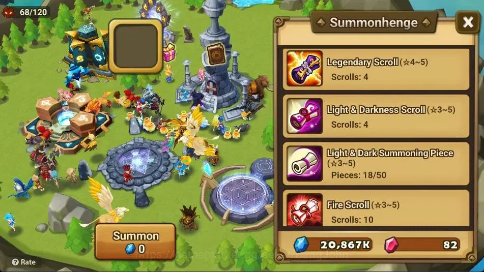 Summoners War: Sky Arena Accounts GLOBAL | NB 5 TESHAR,Starter Gacha 115 12Y+160 11Y image 4
