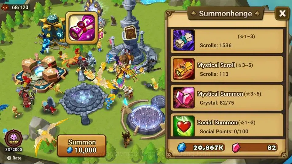 Summoners War: Sky Arena Accounts GLOBAL | NB 5 TESHAR,Starter Gacha 115 12Y+160 11Y image 5