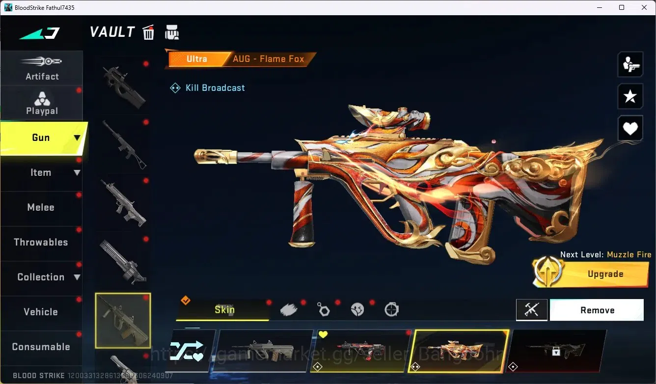 Blood Strike Accounts ASIA|Ultra Melee One-Handed Axe|1 Evo Fal-Evolved| image 10