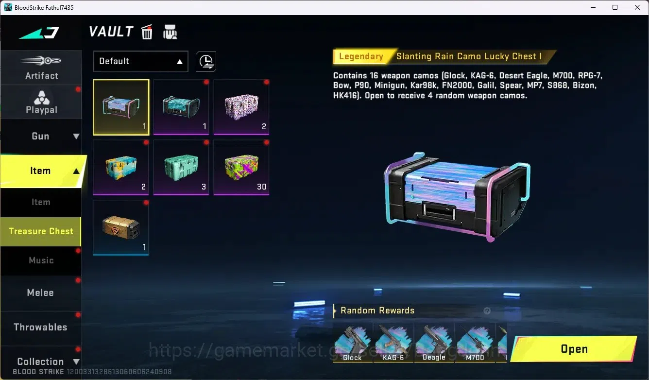Blood Strike Accounts ASIA|Ultra Melee One-Handed Axe|1 Evo Fal-Evolved| image 17
