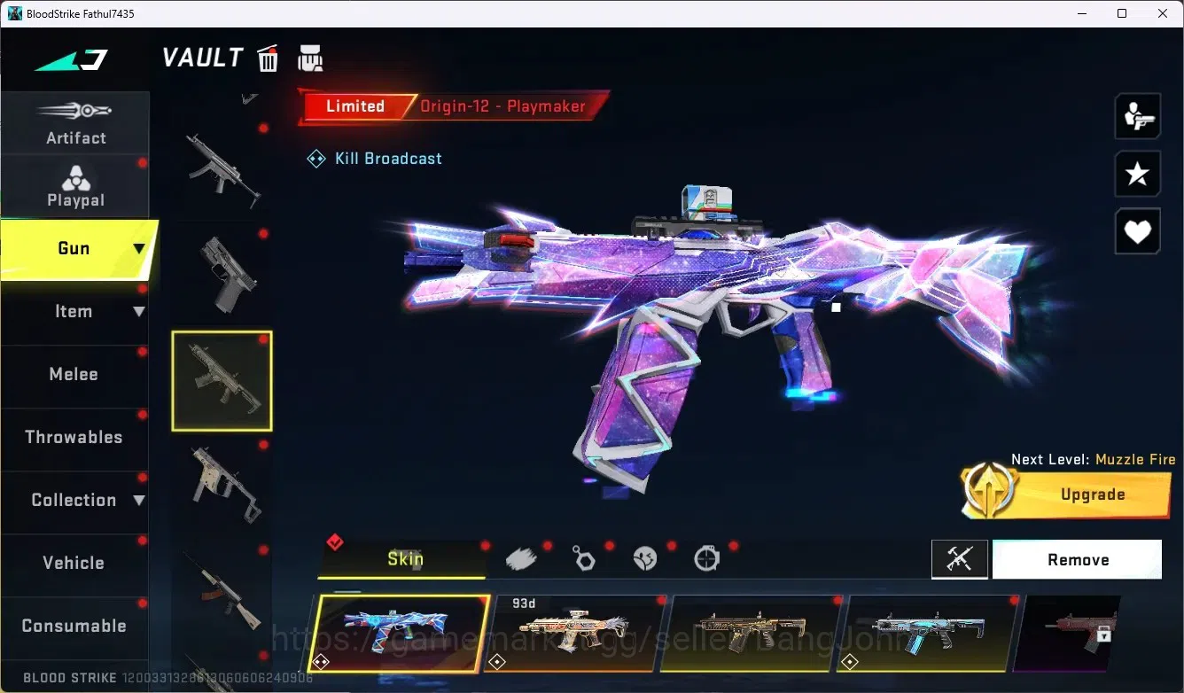 Blood Strike Accounts ASIA|Ultra Melee One-Handed Axe|1 Evo Fal-Evolved| image 2