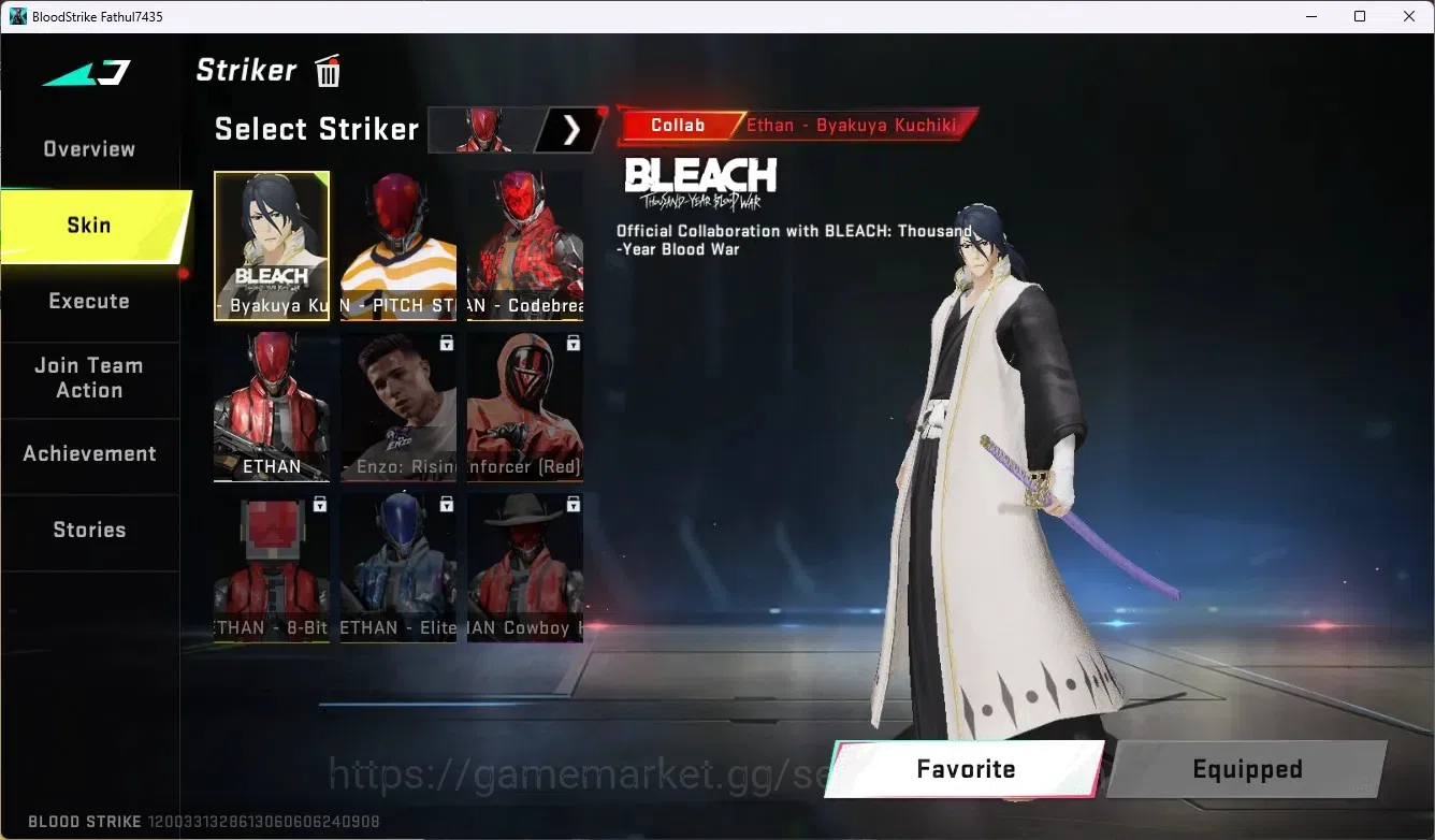 Blood Strike Accounts ASIA|Ultra Melee One-Handed Axe|1 Evo Fal-Evolved| image 20