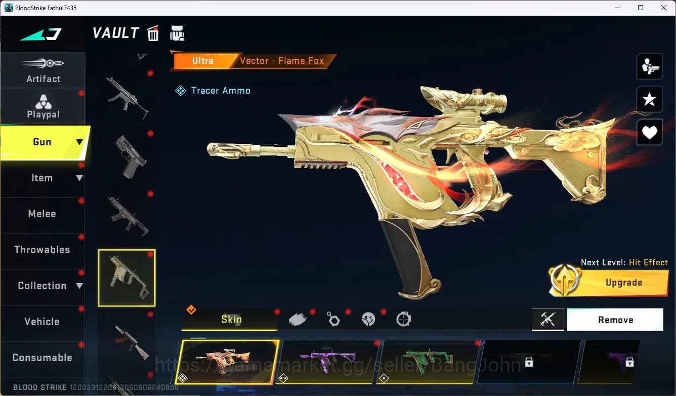 Blood Strike Accounts ASIA|Ultra Melee One-Handed Axe|1 Evo Fal-Evolved| image 3