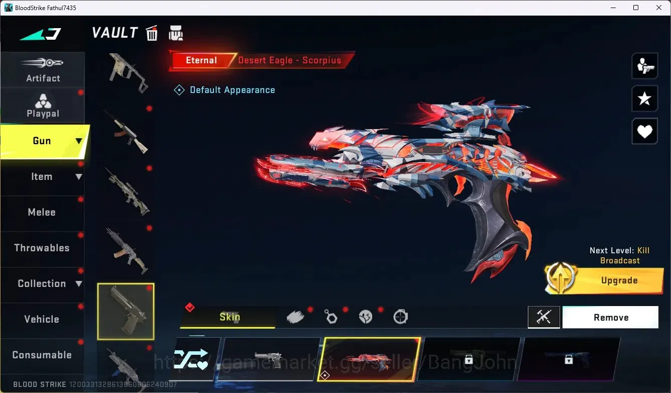 Blood Strike Accounts ASIA|Ultra Melee One-Handed Axe|1 Evo Fal-Evolved| image 6