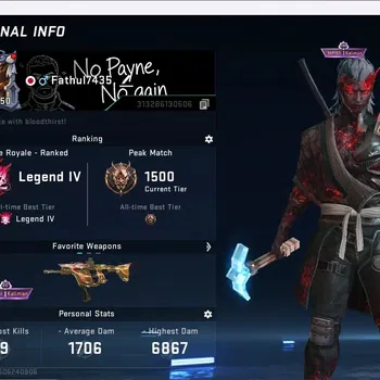 Blood Strike Rare Skin ASIA|Ultra Melee One-Handed Axe|1 Evo Fal-Evolved| image 1