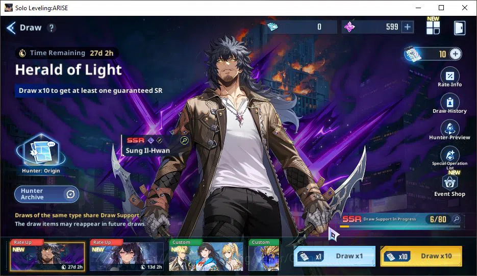 Solo Leveling: ARISE Accounts Total Power 670K| 21SSR |TawataA5+SignA7,GotoA5+Si image 13