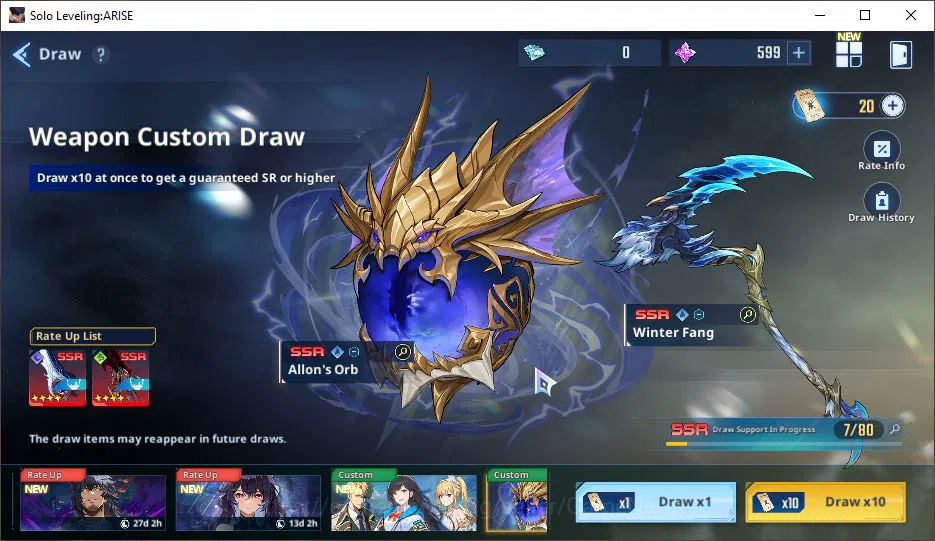 Solo Leveling: ARISE Accounts Total Power 670K| 21SSR |TawataA5+SignA7,GotoA5+Si image 15