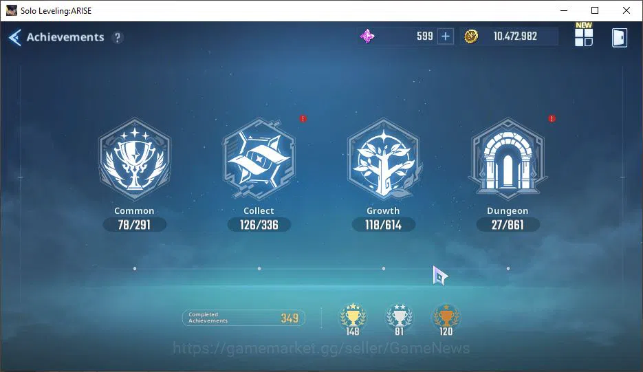 Solo Leveling: ARISE Accounts Total Power 670K| 21SSR |TawataA5+SignA7,GotoA5+Si image 5