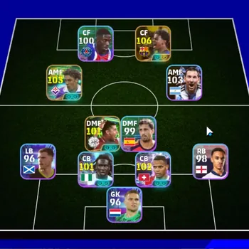eFootball Accounts Others Android|Power 3075|Epic Lamine Yamal,Rui Costa,Frank Rijkaard,Aubameyang,Eden Hazard,Etc|11 Show