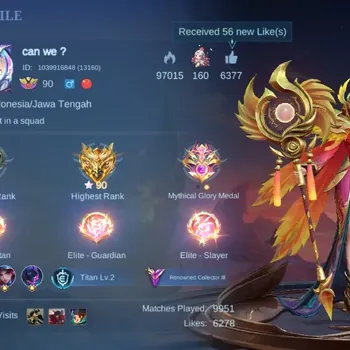Mobile Legends: Bang Bang Accounts Collector Global|269S|Renowned|LuckyBox Akai Karrie,CC Pharsa,Gaara Champion Joy,9thplace