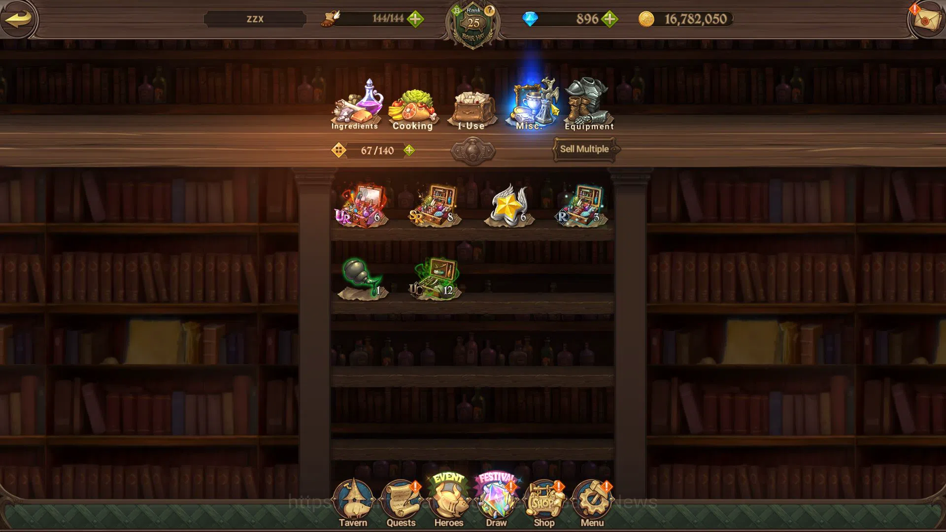 The Seven Deadly Sins: Grand Cross Accounts Midgame Global|985K CC|Starter Ch4|896 Dm| 2 UR | Merlin And Escanor, Demon King 14