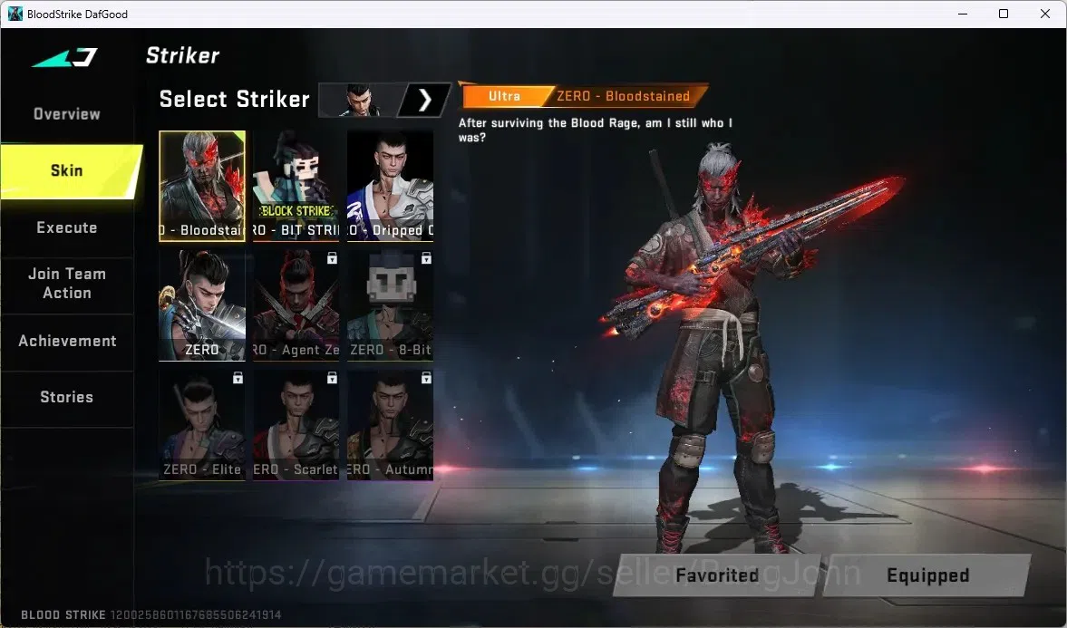 Blood Strike Accounts ASIA |1 Evo M1887-Destroyer|20 Upgrade Point(M1887 image 17