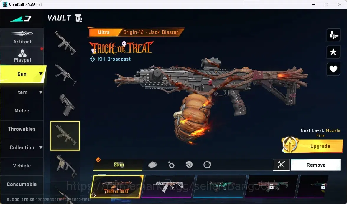 Blood Strike Accounts ASIA |1 Evo M1887-Destroyer|20 Upgrade Point(M1887 image 4