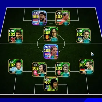 eFootball Accounts Legends & Iconic Players Android|22 Epic Francesco Totti,Philipp Lahm,Hristo Stoichkov,Martin