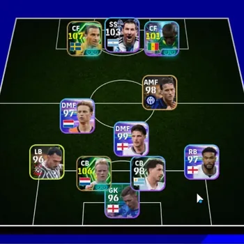 eFootball Accounts High-End Android|Power 3066|3 Epic Zlatan Ibrahimovic,Ronald Koeman,Daniele Massaro|2 Show Time Nicolas