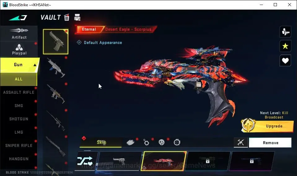Blood Strike Accounts ASIA|Starter|ETERNAL DEagle-Scorpius|2 ULTRA[ETHAN image 12