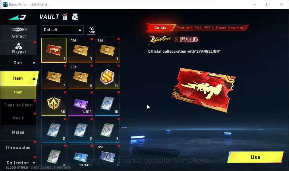 Blood Strike Accounts ASIA|Starter|ETERNAL DEagle-Scorpius|2 ULTRA[ETHAN image 14