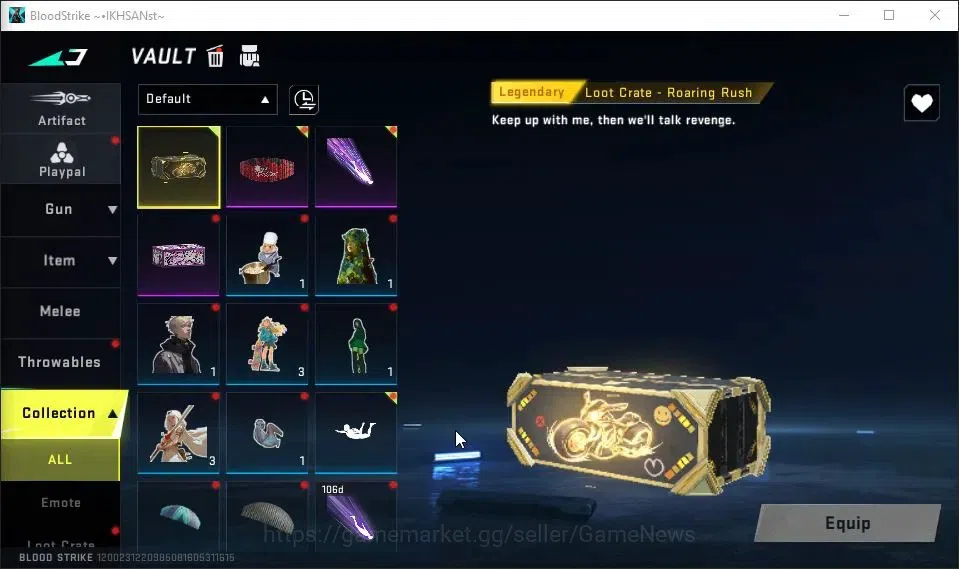 Blood Strike Accounts ASIA|Starter|ETERNAL DEagle-Scorpius|2 ULTRA[ETHAN image 16