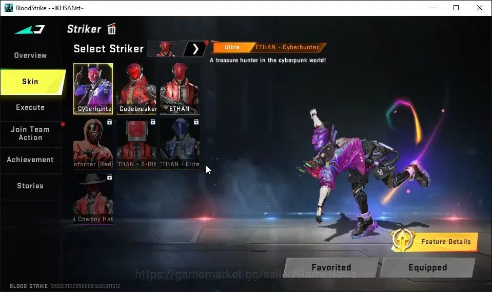 Blood Strike Accounts ASIA|Starter|ETERNAL DEagle-Scorpius|2 ULTRA[ETHAN image 3