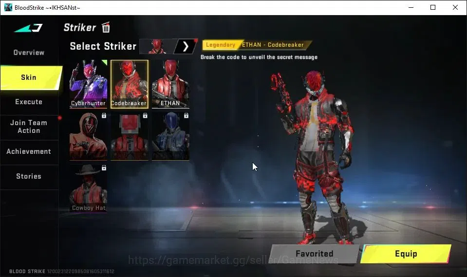 Blood Strike Accounts ASIA|Starter|ETERNAL DEagle-Scorpius|2 ULTRA[ETHAN image 4
