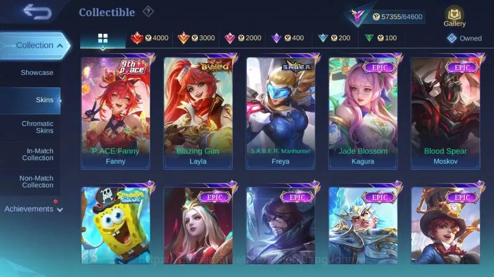 Mobile Legends: Bang Bang Accounts Global|Skin 226|Renowned|Collab Badang,Colletor Na image 10