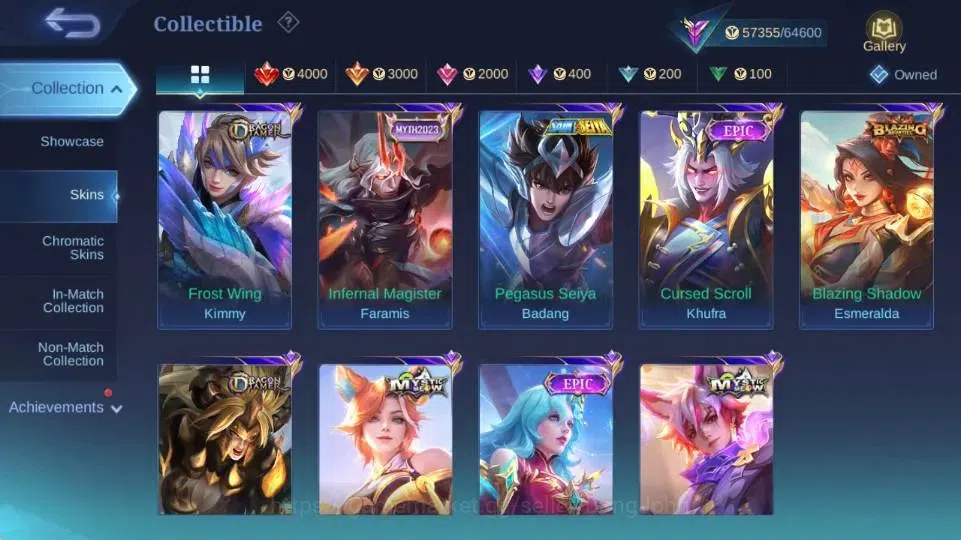 Mobile Legends: Bang Bang Accounts Global|Skin 226|Renowned|Collab Badang,Colletor Na image 6