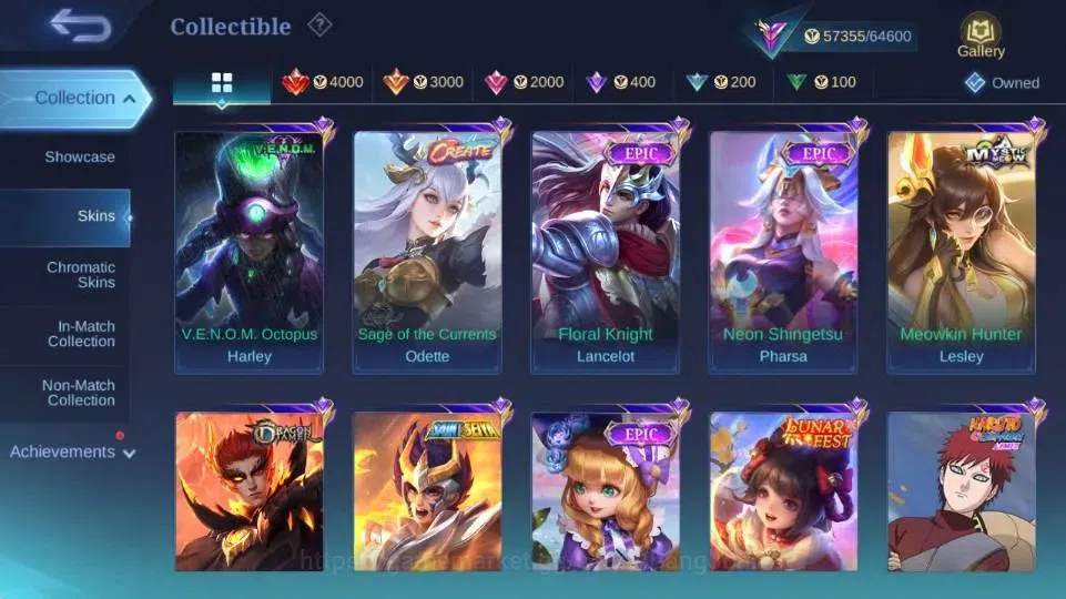 Mobile Legends: Bang Bang Accounts Global|Skin 226|Renowned|Collab Badang,Colletor Na image 8