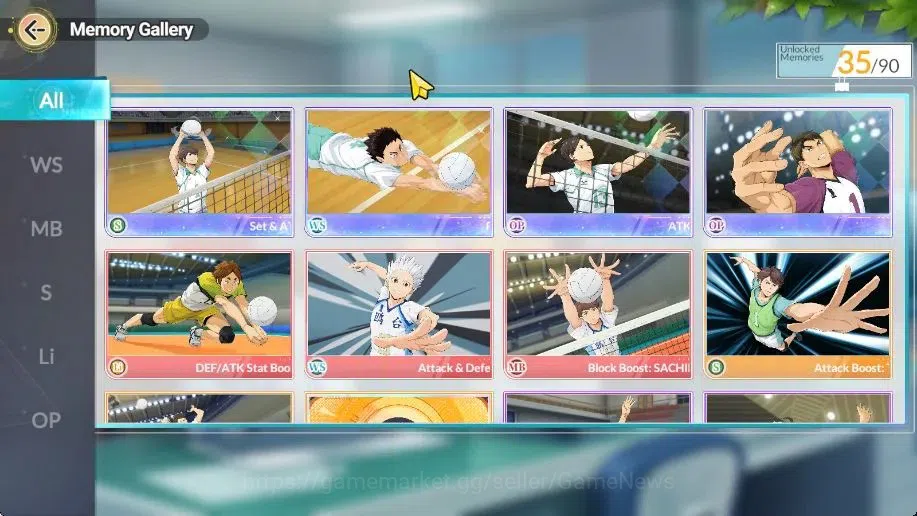 HAIKYU!! FLY HIGH Accounts SEA Lvl 53|4 SP (Akira Kunimi,Ushijima,Iwaizumi,Oi image 13