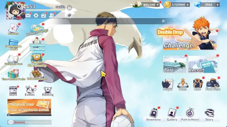 HAIKYU!! FLY HIGH Accounts SEA Lvl 53|4 SP (Akira Kunimi,Ushijima,Iwaizumi,Oi image 6