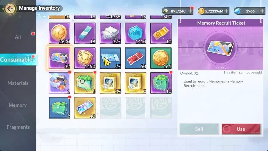 HAIKYU!! FLY HIGH Accounts SEA Lvl 53|4 SP (Akira Kunimi,Ushijima,Iwaizumi,Oi image 8