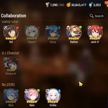 Epic Seven Accounts High-End ASIA Verif|END GAME(88% HERO JURNAL,26K GI+50 ML LOTScales,MonIseria,Etc)+Full Collabs
