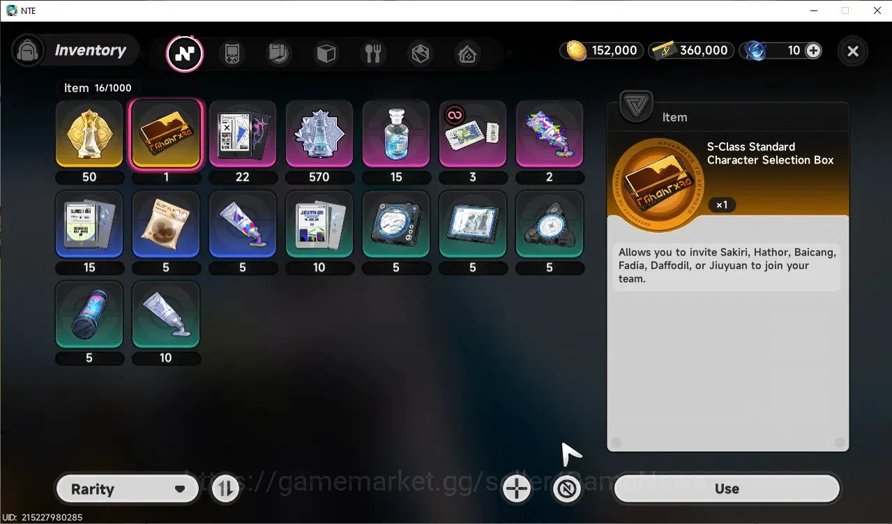 Neverness to Everness Accounts GLOBAL America|HL 3|2 S-Class [Hotori,Sakiri]|1 S- image 10
