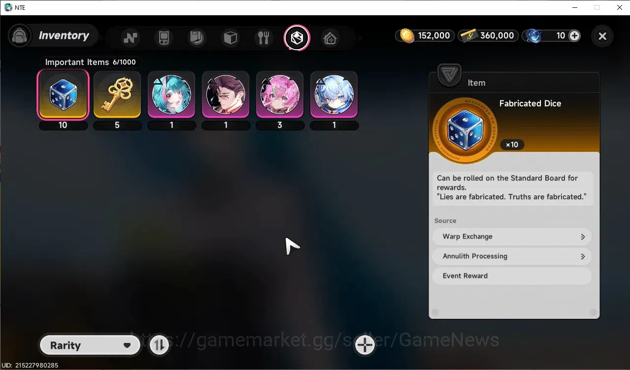 Neverness to Everness Accounts GLOBAL America|HL 3|2 S-Class [Hotori,Sakiri]|1 S- image 13