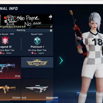 Blood Strike Accounts Collab Skin ASIA|Ultra Melee TheIron|2 Collab Gun [AOT&OPM]|1 Limited Gun|6 Ultra Gun|1 Name-Changing