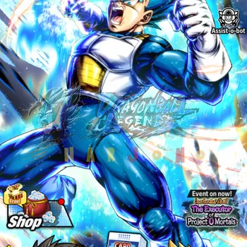 Dragon Ball Legends Accounts Mid-Tier #I009. [Global][Android] 2 Legend (Vegeta Blue + SS God Shallet) + 2 Ultra (SS Trunks