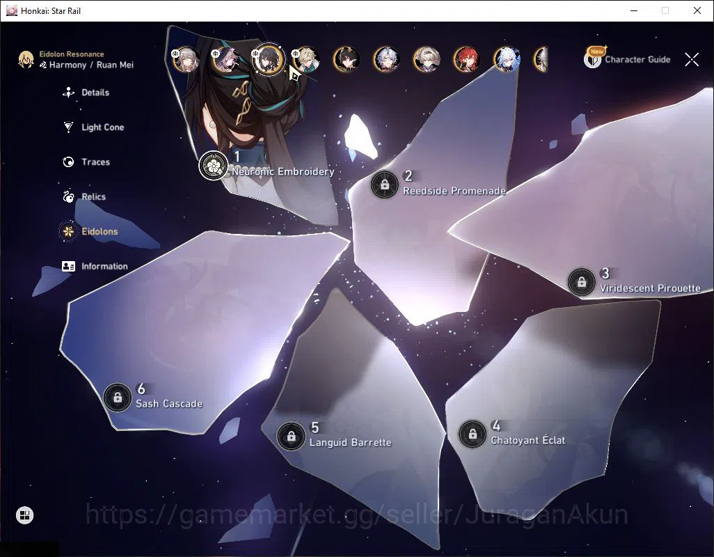 Honkai Star Rail Accounts Asia|TL 70|19 Limited|[Rappa,Danil]+Sign,Castorice image 4