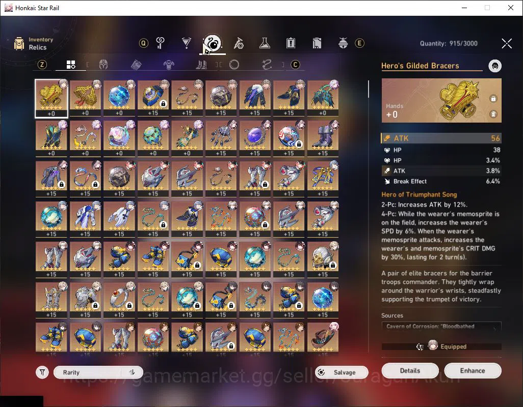 Honkai Star Rail Accounts Asia|TL 70|19 Limited|[Rappa,Danil]+Sign,Castorice image 7