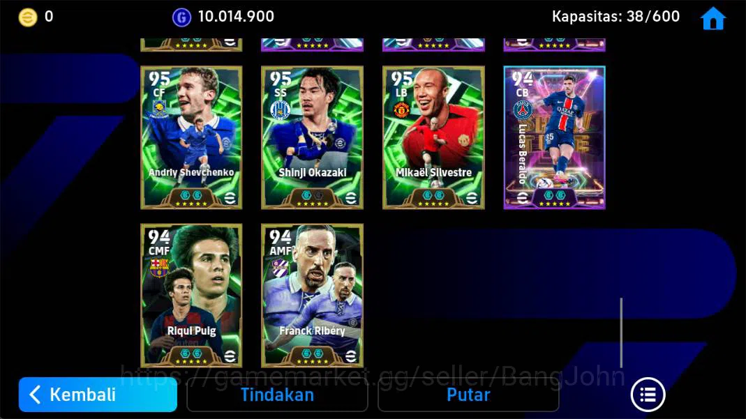 eFootball Accounts Android|PW 3217|pepe epic,D stojkovic epic,S Kagaw image 2
