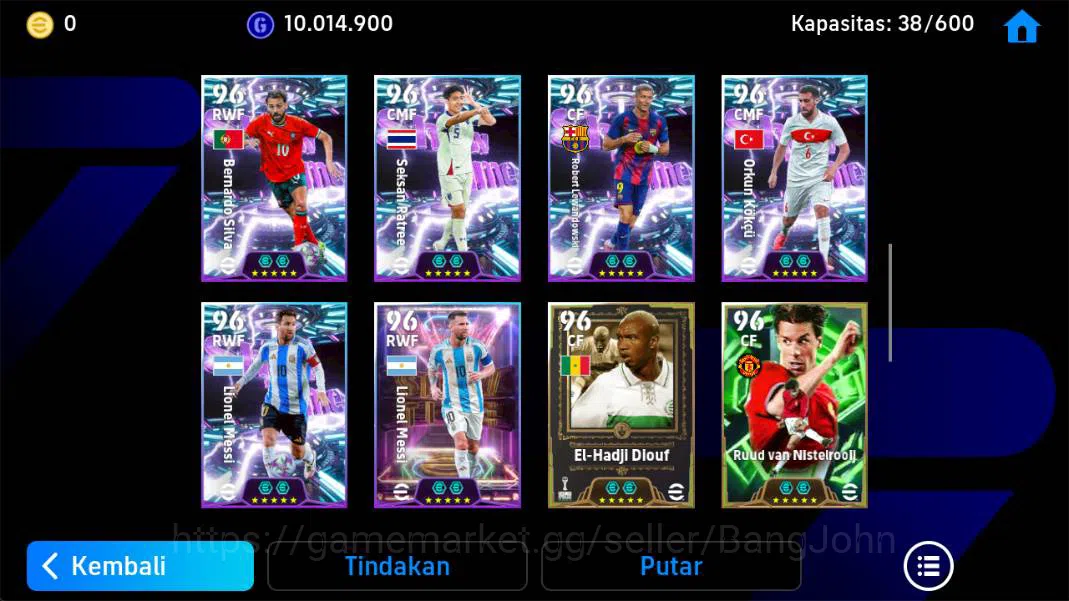 eFootball Accounts Android|PW 3217|pepe epic,D stojkovic epic,S Kagaw image 4