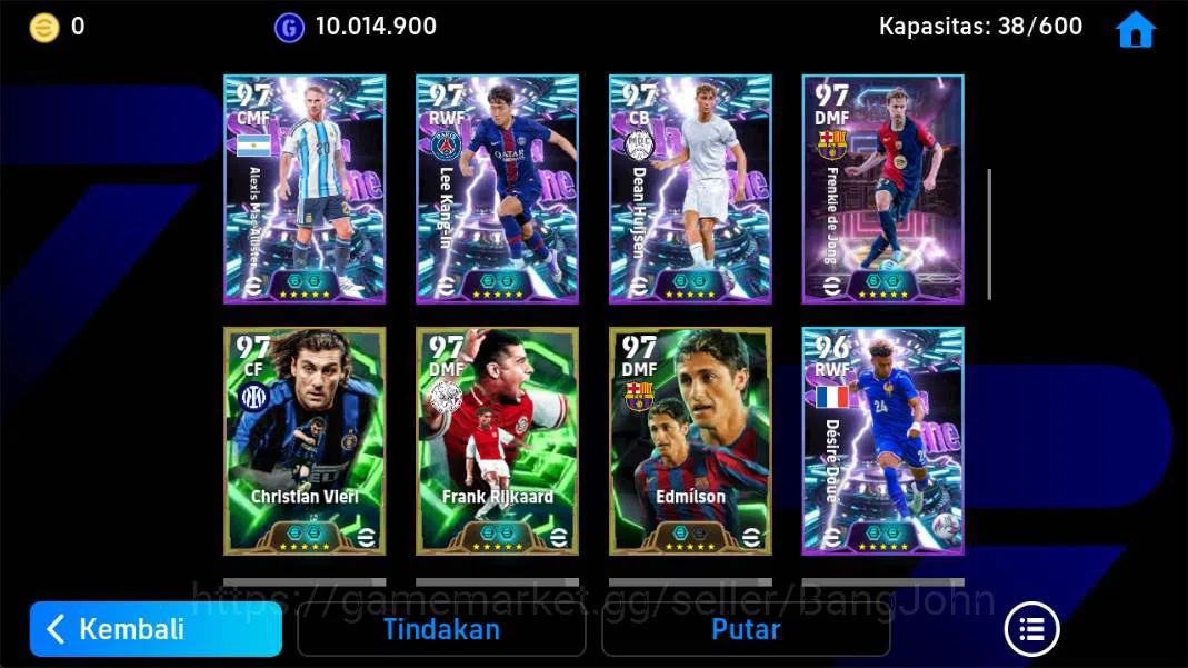 eFootball Accounts Android|PW 3217|pepe epic,D stojkovic epic,S Kagaw image 5