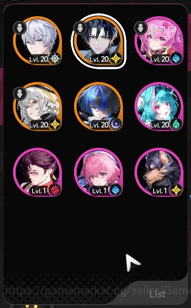 Neverness to Everness Accounts GLOBAL SEA|HL 8|3 S-Class Chaos,Hathor,DaffodillA1 image 2