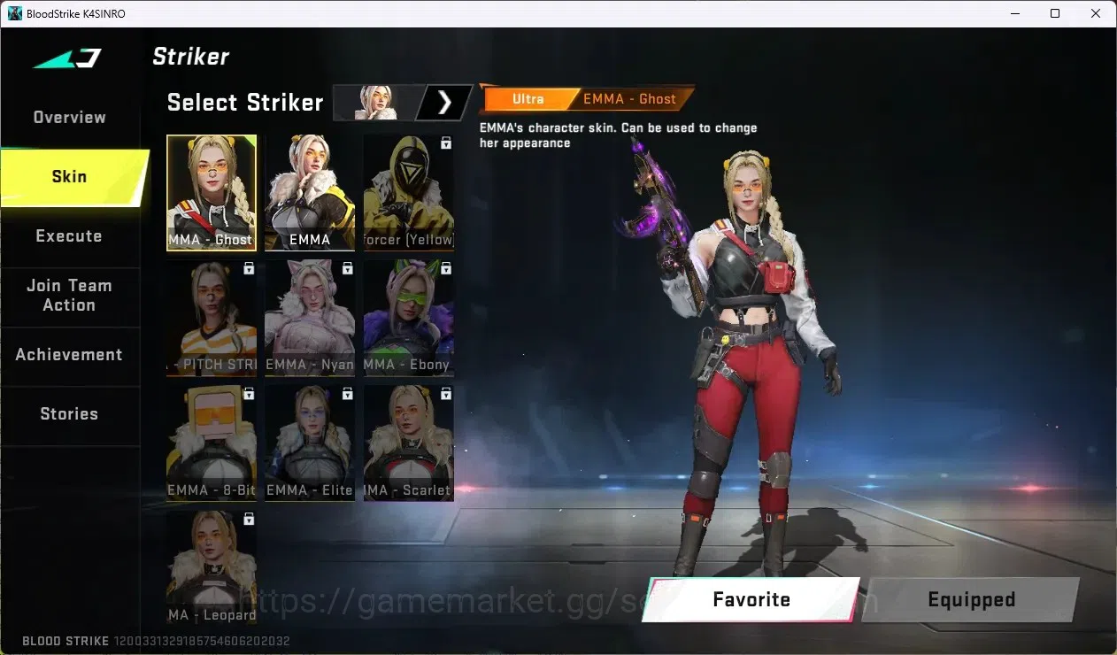 Blood Strike Accounts ASIA | ETERNAL STRIKER ZERO-Odashadow | 2 Collab | image 10