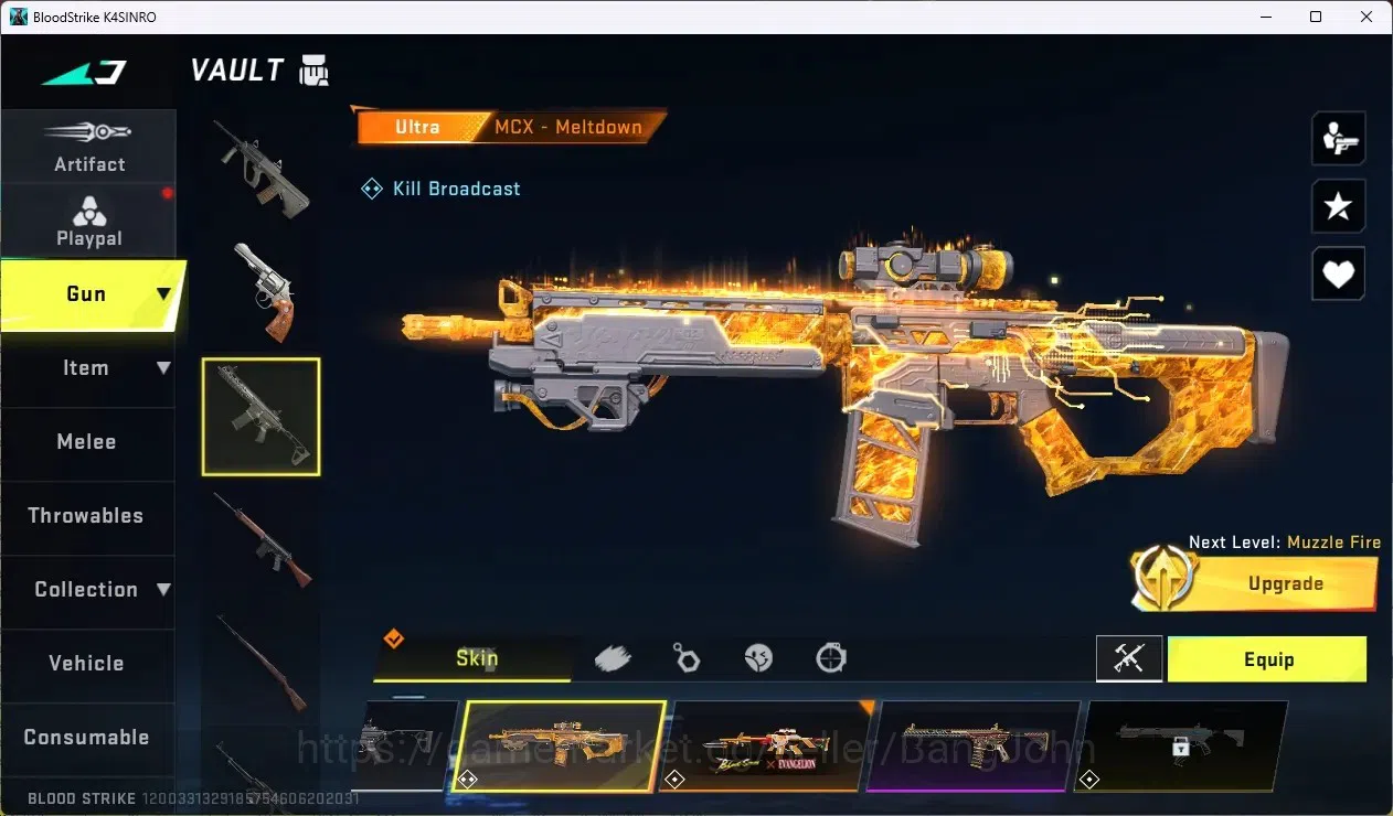 Blood Strike Accounts ASIA | ETERNAL STRIKER ZERO-Odashadow | 2 Collab | image 3
