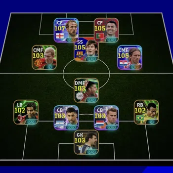 eFootball Accounts Legends & Iconic Players EFOOTBALL BEST ACCOUNT | SHOWTIME H KANE,MODRIC,MESSI PACK,D FLETCHER,CAFU,PACK