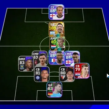 eFootball Accounts Starter Android | Fresh Starter | Big Time Lionel Messi 15 Jul'26 | Epic Dennis Bergkamp | PES2026