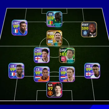eFootball Accounts Legends & Iconic Players Collective Strength 3090 | NEW - BIG TIME MESSI | Ready To Play Konami