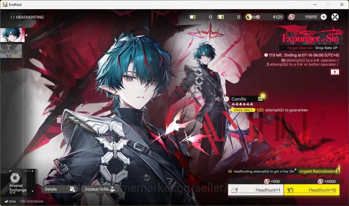 Arknights: Endfield Accounts ASIA | Lv 57|4 Limit+4 Sign (Zhuang Fangyi,Gilbert image 16
